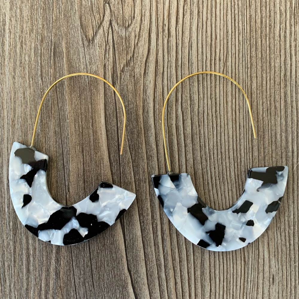 Acrylic Statement Earrings